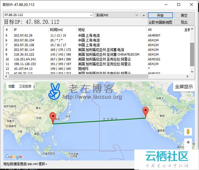 linux路由跟踪