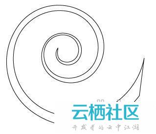 Illustrator设计柔美矢量螺旋形状绘制教程-illustrator转矢量图