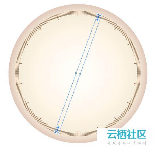 Illustrator利用鼠标简单绘制金色指南针教程-绘制illustrator启动