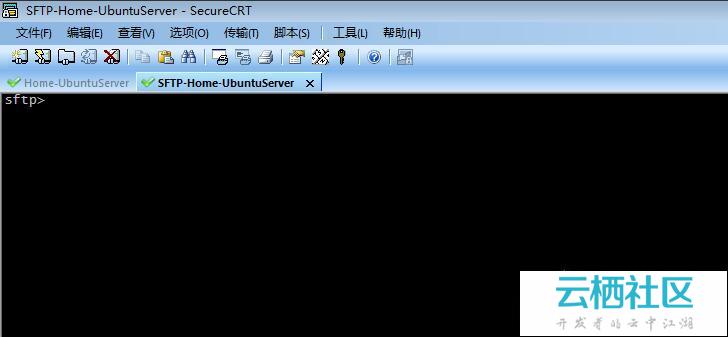 SecureCRT通过sftp上传文件到Linux和下载方法-linux sftp 上传文件